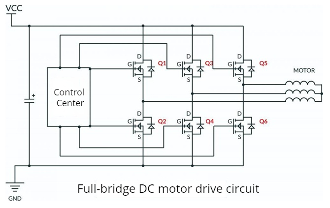 Schematic diagram of power window