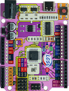 Color Easy Duino Development Board 