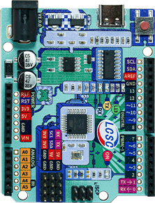 Color Easy Duino Development Board 